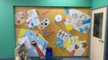 Kids Classroom Arts & Crafts Mural