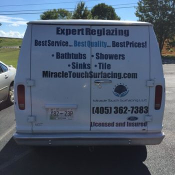 Miracle Touch Surfacing LLC vehicle decals