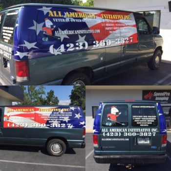 All American Initiative Inc vehicle wrap