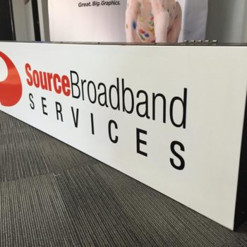 SourceBroadband Services sign