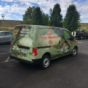 Two Hearted Ale vehicle wrap