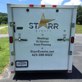 Starr Events trailer wrap