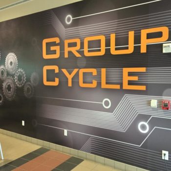 Group Cycle wall mural