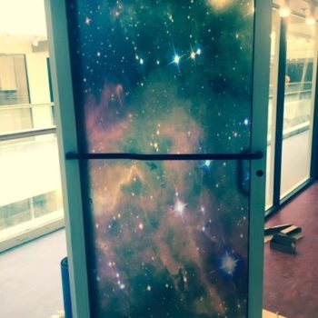 Space window graphic