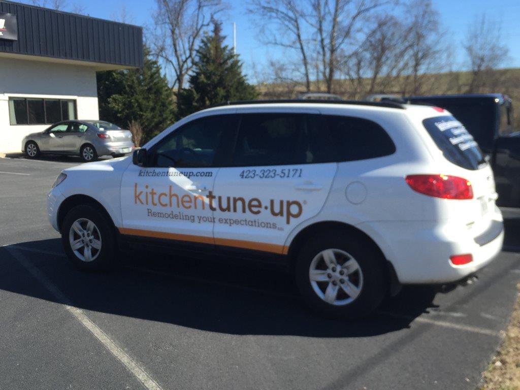 Kitchen Tune-UP vehicle decals