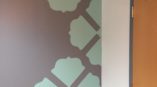 Patterned wall decals