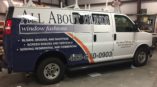 All About Blinds van wrap