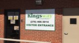 Kingsway Charities visitor entrance sign