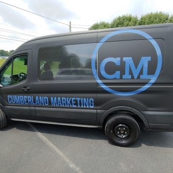 Cumberland Marketing vehicle wrap