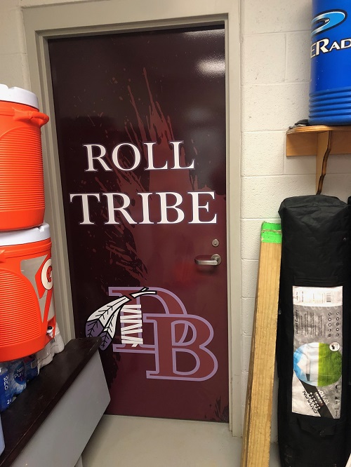 Roll Tribe door wrap