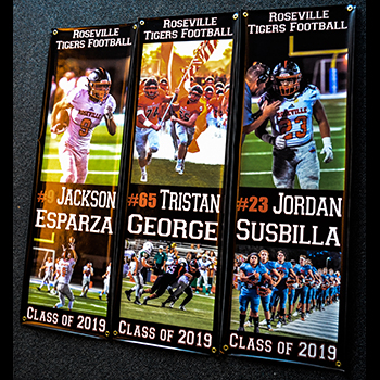 Roseville Tigers Football banners