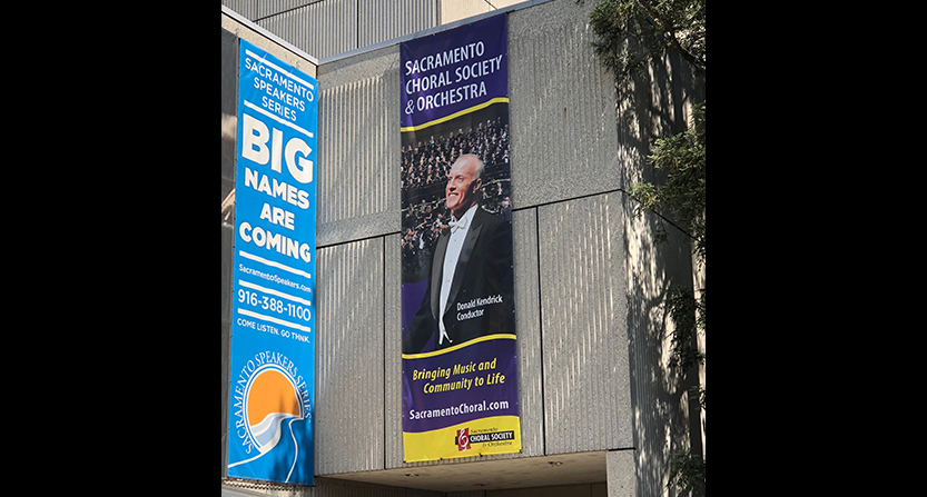 Sacramento Choral Society & Orchestra banner