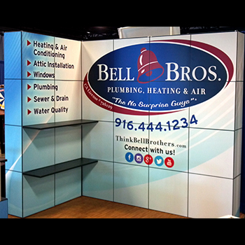 Bell Bros. trade show display
