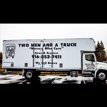 Two Men and a Truck fleet wrap