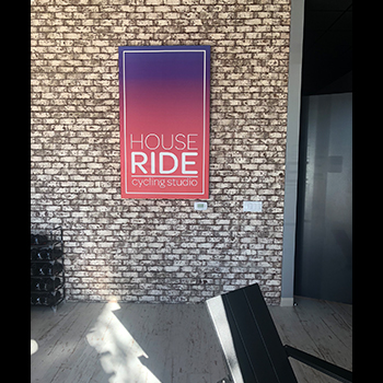 House Ride cycling canvas