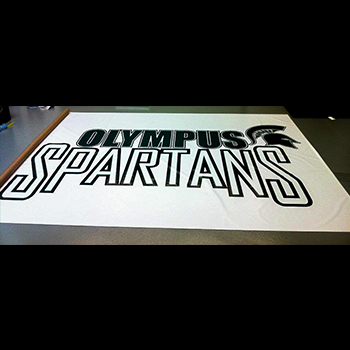 Olympus Spartans banner