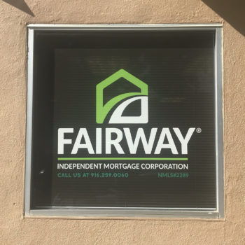Fairway outdoor sign