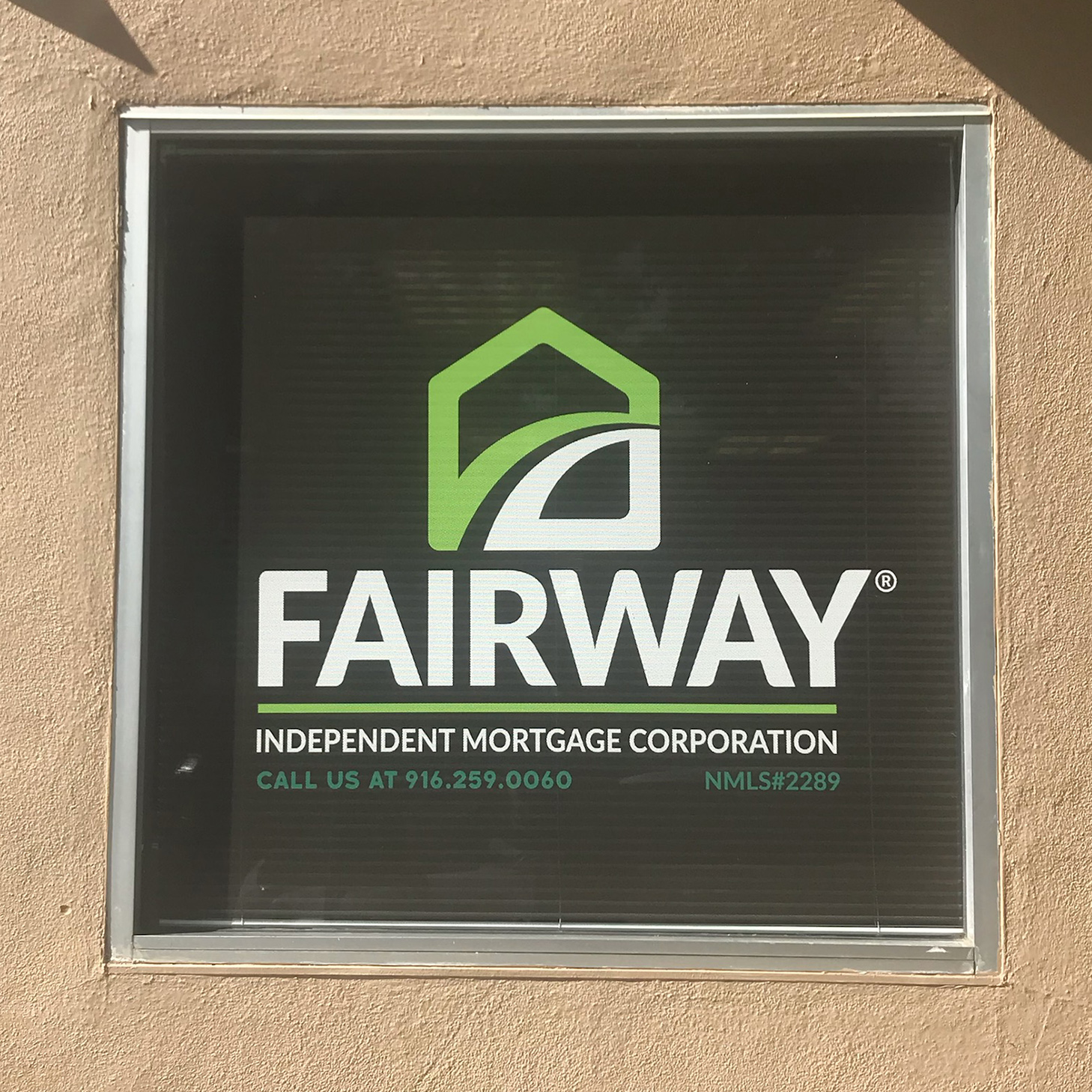 Fairway outdoor sign