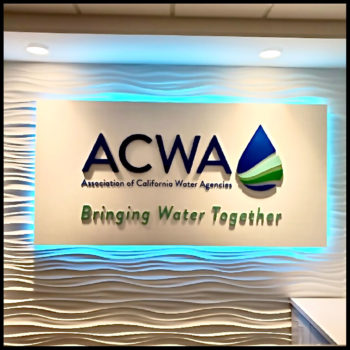 ACWA office sign
