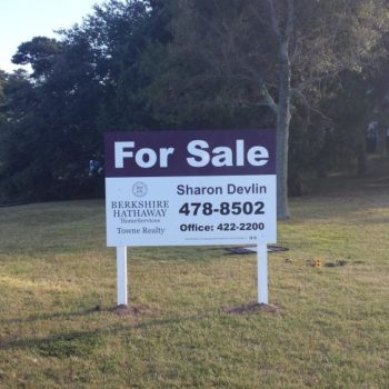 Real estate signage