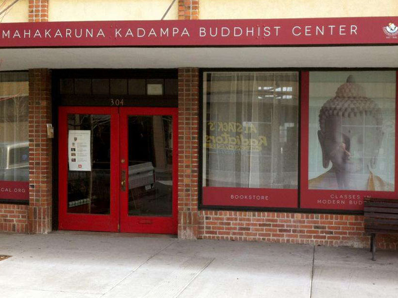 Buddhist Center outdoor signage