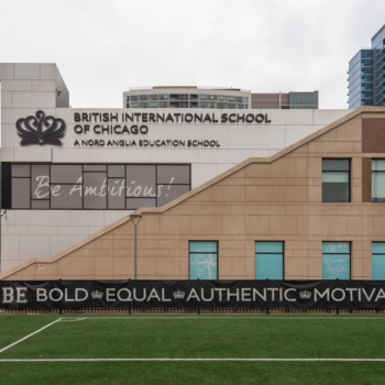 custom banner for British International School of Chicago