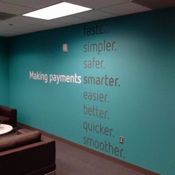 Making Payments wall decal