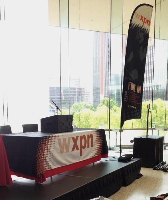 WXPN event graphics