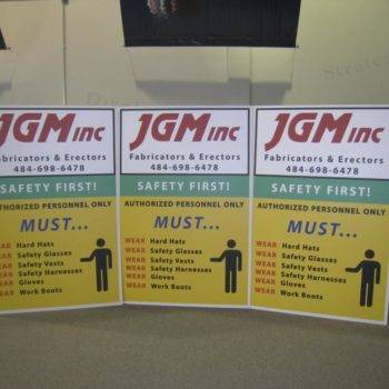 JGM Inc signage