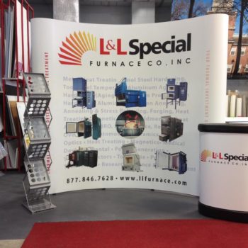 L&L Special Furnace Co trade show display
