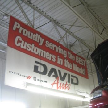 David Auto banner