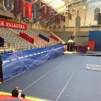 The Palestra event graphics