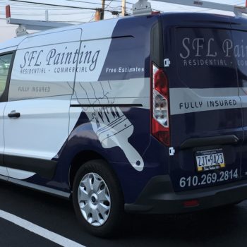 SFL Painting vehicle wrap
