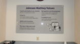 Values wall sign