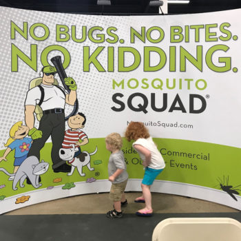Mosquito Squad pop up banner