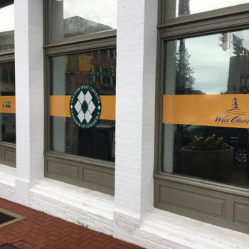 Greater West Chester Chamber of Commerce window graphics