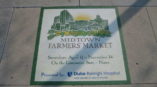 Custom Sidewalk graphic for Midtown Farmers Market. 