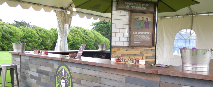 Outdoor bar signage