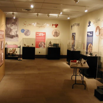 Childhood in Early America display