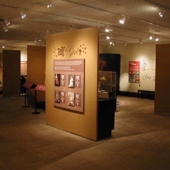 Childhood in Early America display