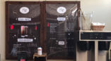 Joffrey's coffee menu signage