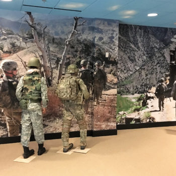 Army Museum display