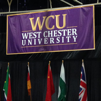 West Chester University logo banner