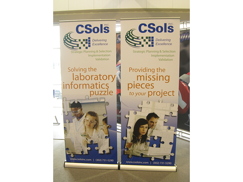 Csolds retractable banners