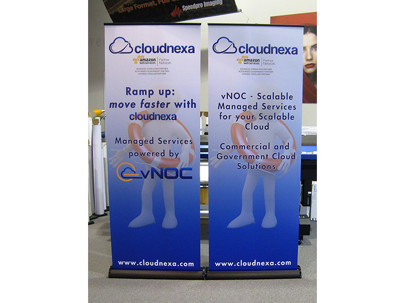 Cloudnexa retractable banners