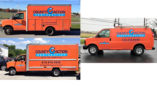 County Action Restoration vehicle wrap