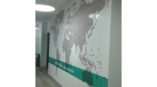 Global Scale wall covering
