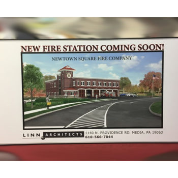 New fire stations coming outdoor sign