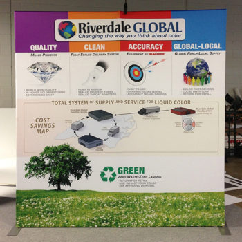 Riverdale Global standing banner