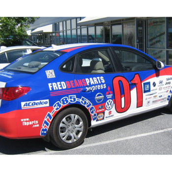 Fred Beans vehicle wrap